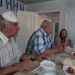 eating at the synagog