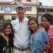 michael with 3 girls